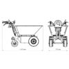 brouette électrique 500kg vérin gaz mw-tools med500 – Image 10