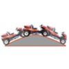 tracteur 4 roues motrices solis 20 roues agraires à voiles réglables 650×12 et 280/70r18. – Image 4
