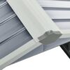 vidaXL Abri pour robot de jardin 92x97x63 cm Acier galvanisé Gris – Image 5