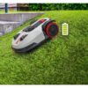 robot tondeuse kress kr123 pour jardins de 2000 m2